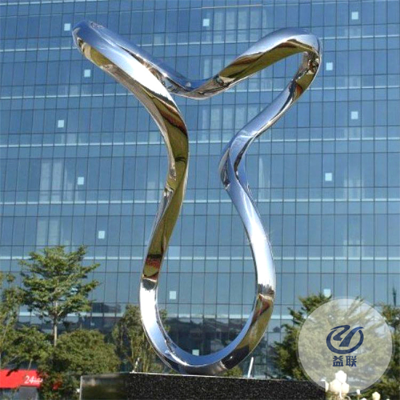 鏡面不銹鋼雕塑售樓部小區(qū)景觀金屬雕塑小區(qū)校園雕塑擺件