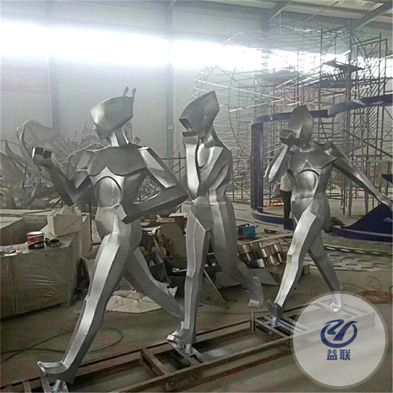 小區(qū)景觀園林綠化不銹鋼花雕塑裝飾擺件金屬廣場水景花瓣雕塑