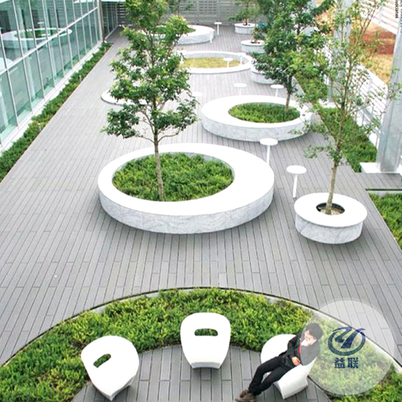 玻璃鋼異形樹池廠家公園景區(qū)座椅花池道路綠化景觀坐凳學(xué)校長條椅